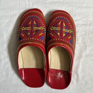 traditional babouche slippers moroccan Size 5.5
